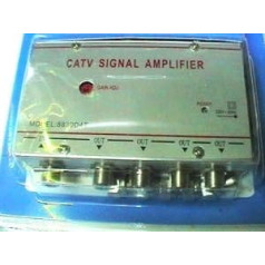 Increases the signal digitally terrestrial where you need it. – Amplifier for TV antenna, analogue or digital ProDigital – New Type A 4 outputs