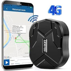 Kuce 4G GPS izsekotājs, automašīnas GPS ierīce ar spēcīgu magnētu, ūdensizturīga, reāllaika izsekošana, 10000 mAh, 120 dienu gaidīšanas režīms, pretaizdzīšanas ierīce transportlīdzekļiem, automašīnām, motocikliem, kravas automašīn