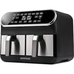 ‎G3 Ferrari G3 Ferrari G10150 Double Air Fryer Duo 8 litri 1700W