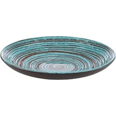 APS 85204 Melamine Plate Cancun / Serving Plate for Many Foods, 25.50 cm x 25.50 cm x 4.50 cm