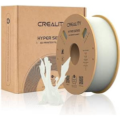 Creality Oficiālais PLA kvēldiegs Hyper Series PLA Super drukas ātrums 30-600mm/s 1,75mm 1kg spoles 3D drukas kvēldiegs 3D printeriem, balts