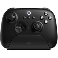 8BitDo Ultimate Bluetooth & 2.4g Controller with Charging Dock for Switch and Windows - Black