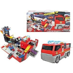 Dickie Toys Folding Fire Truck Playset