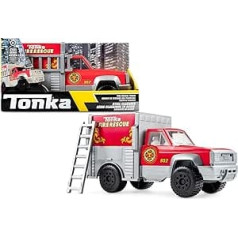 Steel Classics Ambulance, Tonka, Rescue Vehicle for Children, Toy Vehicle for Creative Play, Development of Motor Skills, Red, Gift for Boys and Girls from 3 Years