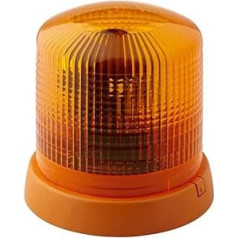 HELLA 2RL 008 065-111 Halogen-Rotating Beacon - KL 8000 - 24V - Yellow - mounting/Bolted - Yellow - Plug: Blade Terminal