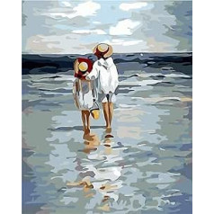 Maysurban Paint by Numbers Adults, DIY Hand Painted Oil Painting on Canvas, Beginners, Painting Sets Without Frame, 40 x 50 cm