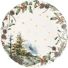 Hutschenreuther Collectable Series 2023 On the Christmas Tree Cookie Plate 28 cm