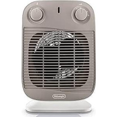 De’Longhi hfs50 C22 Innenraum weiß 2200 W Elektroheizung-Ventilator – Heizlüfter Elektroheizung, IP21, Innenraum, Flur, Weiß, rotation)