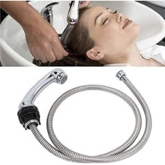 Sink Shower, Hairdresser Hand Shower, Hand Shower for Sink, Salon, Shampoo, Faucet, Professional Tap Sprayer Hose Kit for Beauty Shampoo, Bed Bowl and Backwash Unit