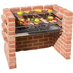 Black Knight Grills BKB 301 90 x 39 cm groß Grill, Edelstahl