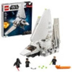 LEGO Imperial Shuttle 75302 celtniecības komplekts; Lieliska būvēšanas rotaļlieta bērniem kopā ar Lūku Skaivokeru un Dārtu Veideru; Lieliska dāvanas ideja Zvaigžņu karu faniem no 9 gadiem, jauns 2021 (660 gabali)