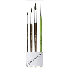 Raphael 835 Small Grey Watercolour Brush 835 #4,8,14