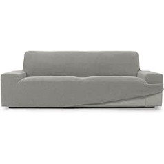 SOFASKINS® īpaši elastīgs pārvalks, dīvāna pārvalks 3 vietīgs, elpojošs, ērts un izturīgs, dīvāna pārvalks, viegli uzstādāms, izmēri (180-230 cm), gaiši pelēks