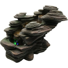 Zen Light SCFR132 Fountain Stone River Nature 38 x 19 x 25 cm