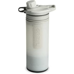 GRAYL GeoPress 24 oz Wasserfilterflasche — filtrs für Wandern, Camping, Survival, Reisen
