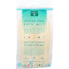 Earth Therapeutics Рукавица для ванны из сизаля из люфы — 1 мочалка
