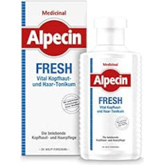 ‎Alpecin Alpecin Medicīniskais svaigs matu losjons 2 x 200 ml — uzmundrinoša galvas ādas un matu kopšana