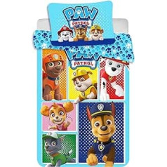 Jerry Fabrics Paw Patrol PP184 bērnu gultas veļa 100 x 135 cm