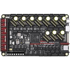 BIGTREETECH Octopus Max EZ V1.0 Control Board 32 Bit New Upgrade Octopus Pro Motherboard, Compatible EZ2209 Step Driver, Supports the Execution of Clipper Firmware DIY Upgrade 3D Printer