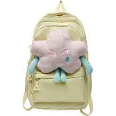 Moderna un skaista japāņu stila skolas soma Star Decor Book Bag Neilona skolas mugursoma pusaudžiem Skolas somas meitenēm