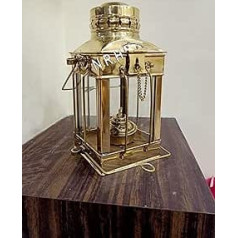 The Solid Brass 100% Working Nautical Lamp Oil Ship Lantern Maritime Gift