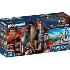 PLAYMOBIL Novelmore 70539 Burnham Raiders Fire Ruin, 5–10 gadu vecumam