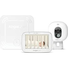 Angelcare Ac527 3-in-1 mazuļa kustību monitors ar baltu video