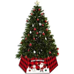 LAPONO Tree Collar Christmas Tree Skirt Christmas Tree Dress Skirt Christmas Tree Collar Christmas Tree Skirt Christmas Tree Skirt Christmas Tree Decoration Collar Foldable Christmas Tree Skirt