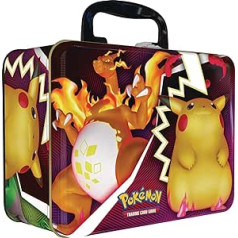 Pokémon POK82747 Pokemon tirdzniecības kāršu spēle: Collector Chest (2020. gada rudens) Rillaboom, Cinderace, Inteleon