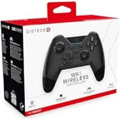 Gioteck WX-4 Wireless Premium Bluetooth kontrolieris priekš Nintendo Switch — melns