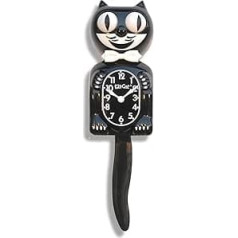 Kit-Cat-Wanduhr, schwarz