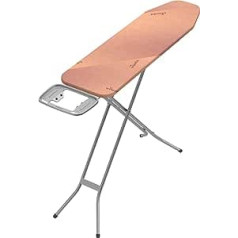 Vileda Leo Ironing Board with Heating Boiler Pad with Heat Resistant Inserts Cotton Ironing Board Cover Safe Transport Easy Storage