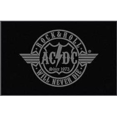 empireposter AC/DC - R´n´R nekad nemirs - Fußmatte, Größe: 60 x 40 cm, materiāls polipropilēns