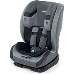 Autokrēsliņš Foppapedretti Re-Klino bez IsoFix, 1/2/3 grupa (9-36 kg) bērniem no 9 mēnešiem līdz 12 gadiem, sudrabs