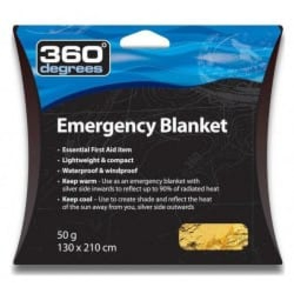 360 Degrees Folija sega Emergency Blanket