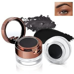 Boobeen Eyebrow Duo Kit - Eyebrow Gel and Powder, Shapes, Defines and Fills Brows for a Natural Looking Colour All Day Water Resistant