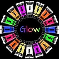 Newway Luminous Neon Краска для лица и тела Светится в темноте Товары для вечеринок Крем-краска для макияжа УФ-свет для Хэллоуина и Рождества 8 цвето