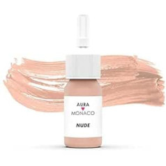 Aura Monaco Permanent Make Up Krāsa PMU Color Microblading Color Pūderis Uzacu Pigments REACH Atbilstošs Dermatoloģiski pārbaudīts Ražots DE 