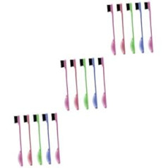 Minkissy 15 pcs eyelash brush eyebrow comb change