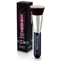 Keshima Flat Kabuki Brush Foundation aplauzuma otiņa šķidrā krēmkrāsas pūdera pulēšanas maisījuma sejas otiņa