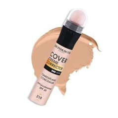 Dermacol Cover Xtreme Corrector Contour Stick, noturīga nealerģiska šķidra kontūra ar SPF30, augsta pārklājuma, viegla tumšo loku korekcijas formula pūtītes maigai ādai (218)