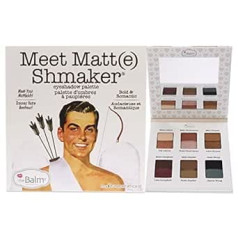 theBalm Meet Matt(e) Shmaker Lidschatten-Palette, упаковка 1er (1 x 9,6 г)