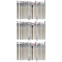 Frcolor Makeup Brush Set 60 Pcs Portable Eye Makeup Brushes Eyeliner Eyeshadow Brush Kit Lips Eyebrow Brush Eyeshadow Tools