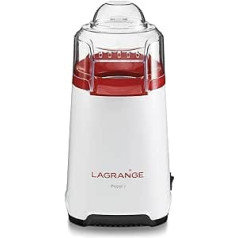 LAGRANGE 259003 popp' Y Popcorn-Gerät weiß/rot 1200 W