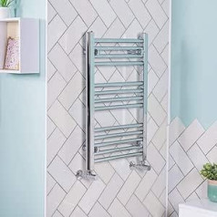 Bergen Towel Radiator 700 x 450 - Chrome