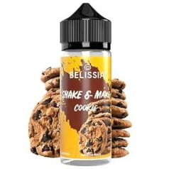 Belissia Shake and Make - Cookie - High Dose Food Aroma 10 ml ar praktisku kratītāju pudeli sajaukšanai. Izmantošanai pārtikā, smidzinātājiem, miglas iekārtām, difuzoriem un daudz kam citam