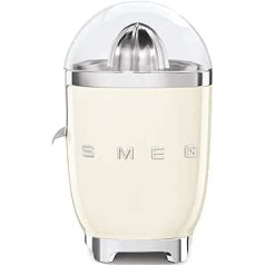 Smeg Zitruspresse CJF01CREU, Edelstahl, Cremefarben