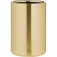 Viners 302.236 Stainless Steel Double Wall Wine Bucket, Gold