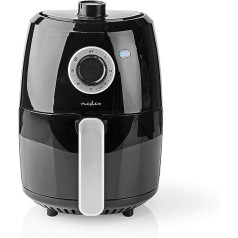 Hot Air Fryer | 2.4 l | Timer: 30 min | Analogue | Aluminium/Black