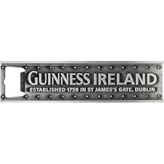 Guinness Balken-Stil Flaschenöffner aus Metall als Magnet ar Text Guinness Ireland